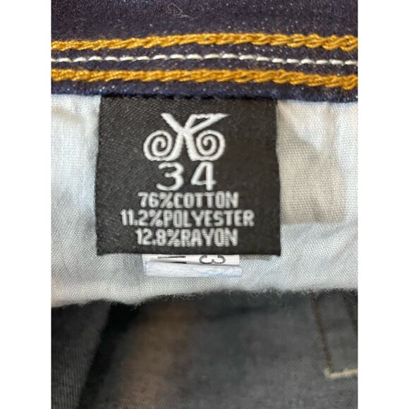 Young Republic Jeans Size 34x33 Moto Style Urban Streetwear Skater NWT - Picture 7 of 8